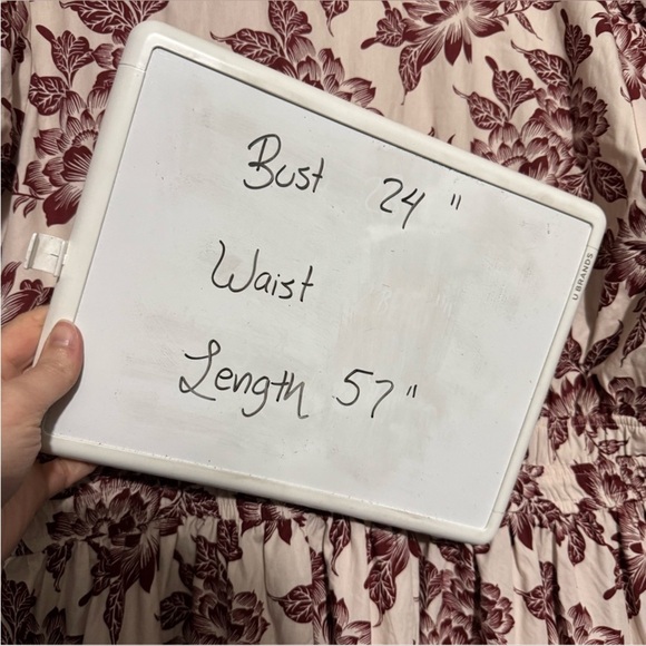 Kate & Sam (Anthropology style) Cotton Floral XXL 2X Floral Print Maxi Dress - Picture 8 of 8